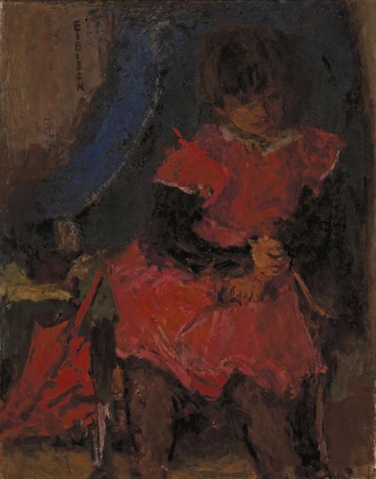 Girl with a Red Umbrella
